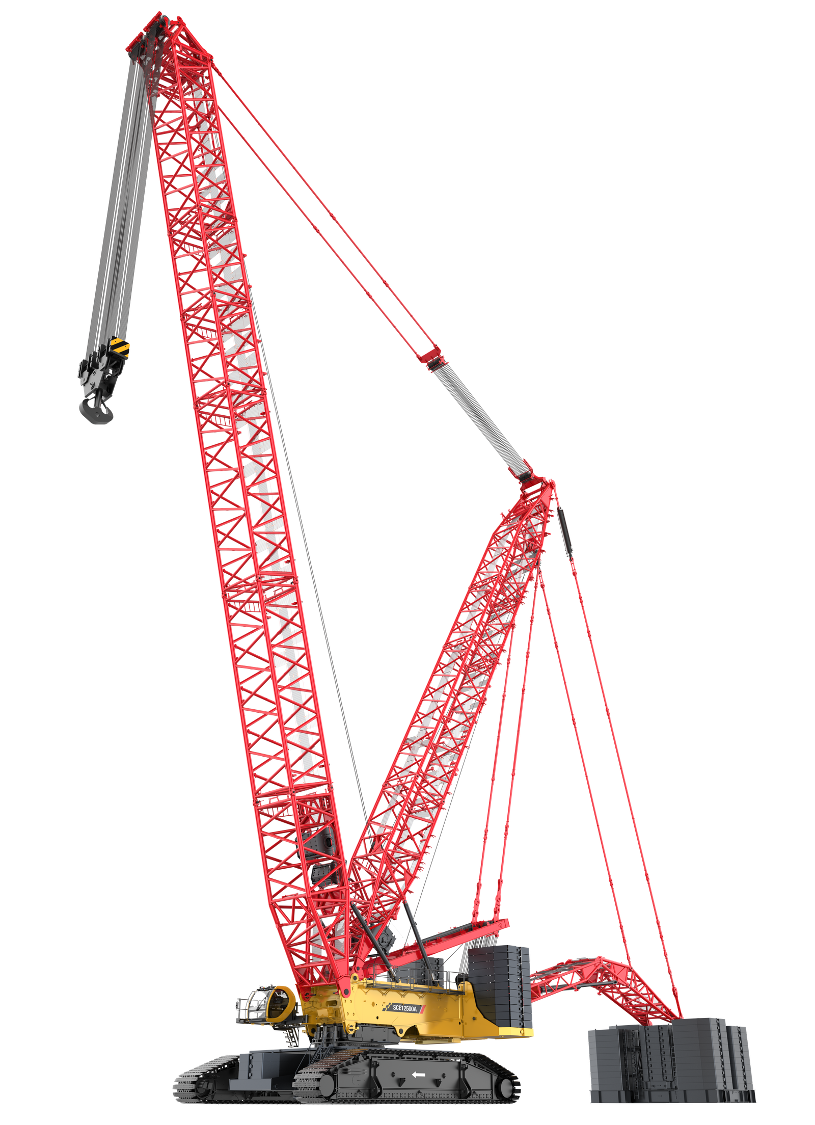 Sany SCE12500A 1250t Lattice Boom Crawler Crane - Sany Crane